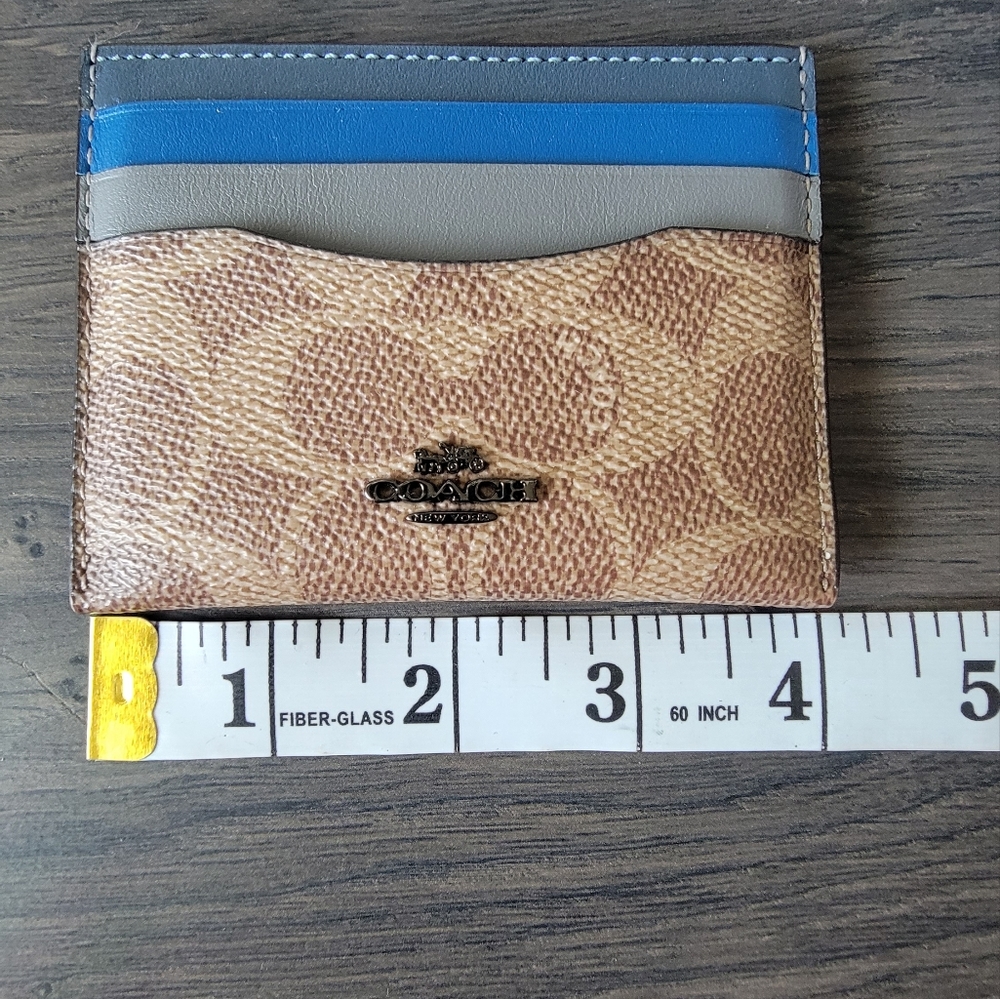 Coach card case